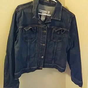 Xl blue jean jacket